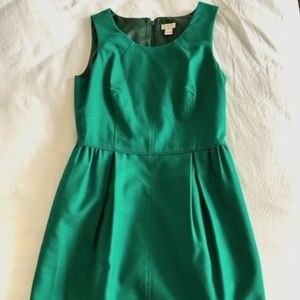 Green J. Crew Dress